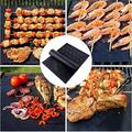 Ewgqwb BBQ Mat & Fire Mat BBQ Grill Mat Non Stick 2023 Upgraded Model With Holes Reusable Barbecue Mat Reusable Easy To Clean Works On Electric Grill BBQ With Silicone Basting Brush