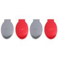4 Pcs Silicone Oyster Clip Wine Opener Oysters Shucking Tool Shellfish Opening Tool Silicone Mitts Kitchen Gadgets
