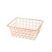 Metal Wire Storage Basket With Handles Durable Food Storage Organizers Storage Iron Metal Desktop Cosmetic Storage Organizers For Kitchen Food Pantry Papers Home Office Desk Bathroom Laundry Room Ba