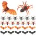 Simulation Spider Bat Realistic Plastic Spiders Toy Hallowen Party Halloween Toys Child
