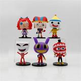 Clearance Toy | The Amazing Digital Circus Plush Toys Doll Figurine Ornaments Toy Figurine Heads Rotatable Children s Toy Figurines