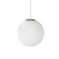 Ceiling Fan Lamp Shade Glass Ball Pendant Lights Modern LED Simple White