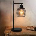 ZMH - Lampe de table de chevet vintage lampe à Lecture - noir Lampe de table au industriel design
