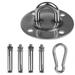 Stainless Steel Ceiling Wall Mount Hook Suspension Bracket Hook For Gym Rings Yoga Hammock Swing Hanging Chair