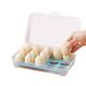 Midewhik Mother s Day Gift Food Containers Useful Refrigerator Eggs Storage Box 15 Eggs Holder Food Storage Container Case