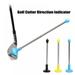 RETAP Golf Cutter Direction Indicator Magnetic Golf Club Alignment Stick Correct Golf Swing Aim Angle Tool