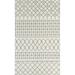 Home Indoor Decorative Hannah White Boho 8 x 10 Rug