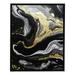 Gotuvs Black Gold Marble Abstract Canvas Wall Art Gray Black White and Gold Picture Black Marble Poster Black White Gold Marble Painting Black and Gold Abstract Prints Wall Decor Modern Abstract