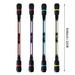 4pcs Non-Slip Rotating Gel Pen - 0.5mm Black - 8.6 Inches/22cm - Pressure Relief and Creative Writing