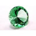 80Mm Emerald Crystal Jewel Paperweight