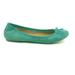J. Crew Shoes | J Crew Women's Cece Green Ballet Flats Size 6 | Color: Green | Size: 6