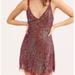 Free People Dresses | Free People Gold Rush Slip Dress - Wine | Color: Pink/Red | Size: S