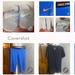 Nike Shoes | Nike 7slides & Pro Dri-Fit Superstretch Mp& Stretch Top S-M | Color: Blue/Orange | Size: 7