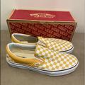 Vans Shoes | New In Box Vans Slip-On | Color: Yellow | Size: 11
