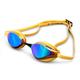 arena Unisex Training Wettkampf Schwimmbrille Python Mirror (Verspiegelt, UV-Schutz, Anti-Fog Beschichtung), Revo-Gold (34), One Size