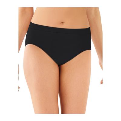 Plus Size Women's One Smooth U All-Around Smoothing Hi-Cut Panty by Bali in Black (Size 7)
