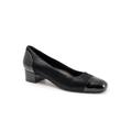 Women's Daisy Pump by Trotters in Black Mini Dot (Size 10 M)