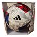 Adidas Accessories | Adidas Mls Match Ball Soccer Ball Game Ball 2023 White Red Size 5 $170 New | Color: Blue/Red | Size: Os