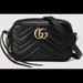 Gucci Bags | Gucci Mini Gg Marmont Chain Shoulder Bag. | Color: Black | Size: Mini