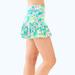 Lilly Pulitzer Shorts | Lilly Pulitzer Luxletic Upf 50+ Taye Tennis Skort In Perfect Match | Color: Green/Pink | Size: Xl