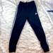 Adidas Bottoms | Adidas Youth Jogger Style Sweatpants | Color: Black/White | Size: Large (14/16)