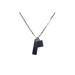 Louis Vuitton Jewelry | Authentic Louis Vuitton Damier Black Necklace | Color: Silver | Size: Os