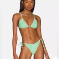 Free People Swim | Free People X It’s Now Cool Bikini Bottom In Blue And Green Size Small | Color: Blue/Green | Size: S