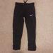 Nike Pants & Jumpsuits | Nike Cropped Leggings | Color: Black | Size: S