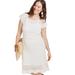 Anthropologie Dresses | Anthropologie Brittania Crochet Midi Dress In Ivory Sz 2x | Color: White | Size: 2x