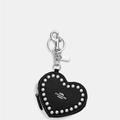 Coach Accessories | - Coach Coin Purse Zip Charms Keychain | Color: Black | Size: Os
