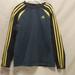 Adidas Shirts & Tops | Adidas Youth Small T-Shirt Long Sleeve 3 Stripe | Color: Blue/Yellow | Size: Sb