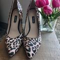 Nine West Shoes | Leopard Print Pumps Anyone?! | Color: Brown/Tan | Size: 9.5