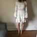 Free People Dresses | Free People Cream Bell Sleeve Mini Dress Size 4 | Color: Cream | Size: 4