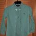 Ralph Lauren Shirts & Tops | Long Sleeve, Button Down Shirt. | Color: Green/White | Size: 7b