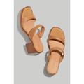 Madewell Shoes | Madewell $138 The Saige Double Strap Sandal Desert Camel Leather Size 6 Nk041 | Color: Tan | Size: 6