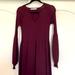 Zara Dresses | Maroon Zara Long Dress | Color: Purple | Size: S