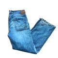 American Eagle Outfitters Jeans | American Eagle Low Loose Distresses Denim Blue Jeans Size 36x34 | Color: Blue | Size: 36