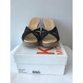 Michael Kors Shoes | Michael Kors Size 11 Black Cork Wedges | Color: Black | Size: 11