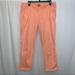 American Eagle Outfitters Pants & Jumpsuits | American Eagle Outfitters Women’s Coral Stretch Pants Size 12 Graphic Pattern | Color: Orange | Size: 12