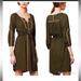Anthropologie Dresses | Anthropologie Embroidered Peasant Ribbon Dress Nwt S | Color: Green | Size: S