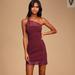 Free People Dresses | Back In Stock!!! Nwt Free People Premonitions Bodycon Dress Small | Color: Purple | Size: S