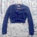 Urban Outfitters Sweaters | Navy Blue Knit Cardigan Sweater Button Up. | Color: Blue | Size: S