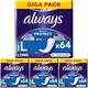 Always Dailies Protect Slipeinlagen Damen, Long (64 Binden) Gigapack, ohne Duft, atmungsaktiv, flexibel (Packung mit 4)