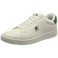 FILA Herren Crosscourt 2 F Low Sneaker, White-Verdant Green, 42 EU