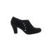 Aerosoles Ankle Boots: Black Print Shoes - Women's Size 9 - Round Toe