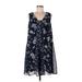 Jason Wu for Target Casual Dress: Blue Paisley Dresses - Women's Size Large