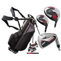 Wilson ProStaff SGI – Men’s Complete Golf Club Set Steel Shafted Irons Graphite Shafted Woods New For 2023 Wilson Prostaff Feather Stand Bag