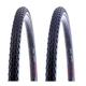 2 x Bicycle tires Kenda 28 inches 28x1.50 40-622 700 x 38C with reflective strips including 2 x 28 inch hose with Dunlop valve OPS