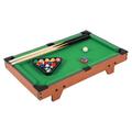 Qianly Kids Pool Table Set Indoor Game Toy Leisure Time Home Office Tabletop Billiards Game Desktop Snooker for Boys Girls Children