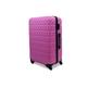 Suitcase 4 Wheel Spinner Hard Shell Luggage Trolley Cabin Case 20" 24" 28" Pink (24")